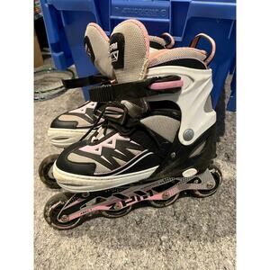 2PM Adjustable Inline Skates Rollerblades size Large Youth (3Y-6Y)